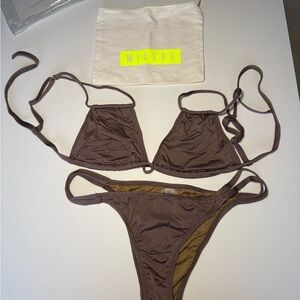 Chocolate Portugese Bikini Set
